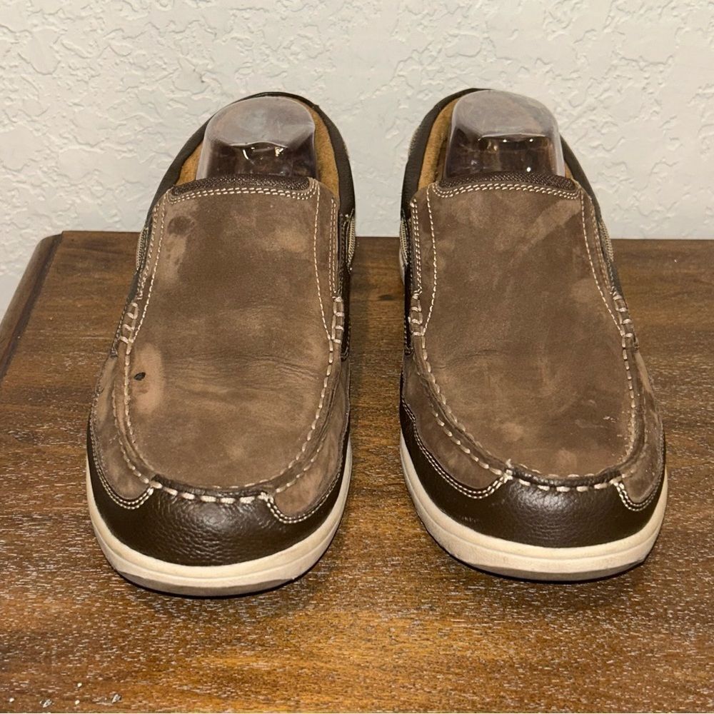 Florsheim Lakeside Moc Toe Slip On Loafer Shoes - Picture 5 of 10